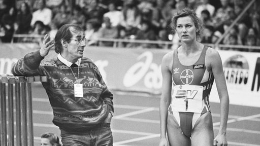 Gerd Osenberg (l.) und Heike Henkel (r.)