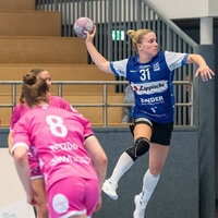 Blombergs Alexia Hauf in Aktion
