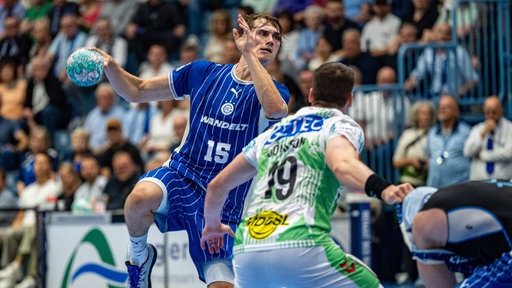 Miro Schuroff gegen den SC Magdeburg