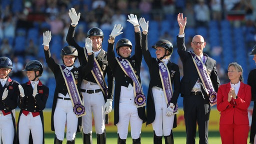 Das deutsche Team holt WM-Gold in Aachen