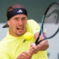 Alexander Zverev beim ATP-Turnier in Halle