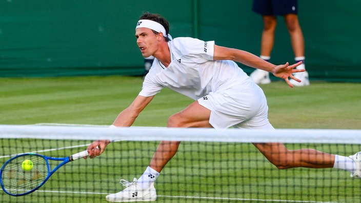 Deutschlands Daniel Altmaier scheidet in der ersten Runde bei Wimbledon aus