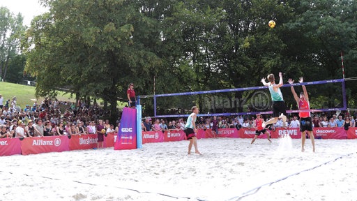 Die Beachvolleyball-DM findet in diesem Jahr erstmals in Dortmund statt
