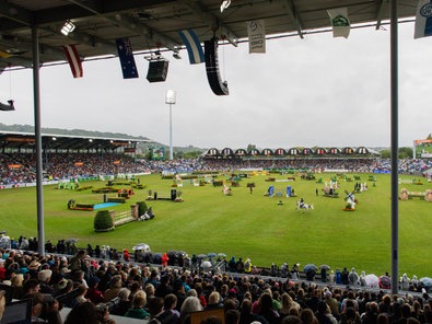 Der Parcours beim CHIO in Aachen