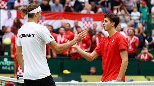 Alexander Zverev und Matej Dodig