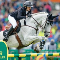 Martin Fuchs aus der Schweiz auf dem Pferd Leone beim CHIO in Aachen