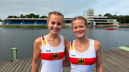 Charlotte Bergmann und Melina Reinke