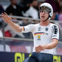 Radsportler Tim Torn Teutenberg bei der Bahnrad-EM in Konya 2026.