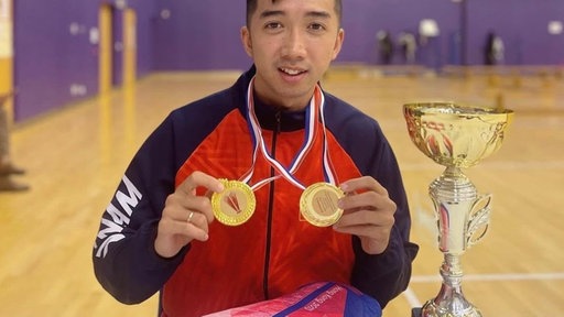 Der beste Spieler der Welt: der Vietnamese Ho Phuoc Sang.