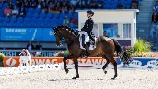 Raphael Netz und Camelot im Grand Prix in Aachen