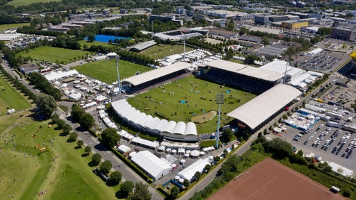 Das Gelände der Reit-WM 2026 in Aachen