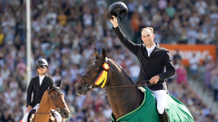 Einer der Stars der WM: Springreiter Richard Vogel