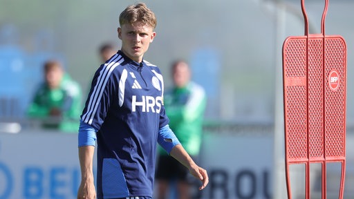 Luca Vozar im Trikot