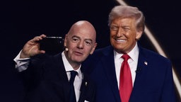 Präsident Donald Trump und FIFA-Präsident Gianni Infantino