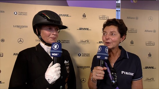 Isabell Werth und Monica Theodurescu