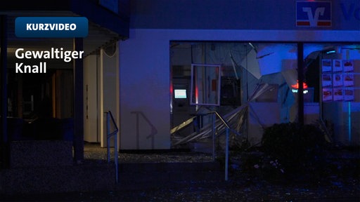 Geldautomat in Hennef gesprengt | Video | TN