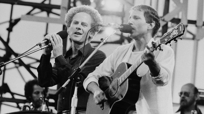 Paul Simon und Art Garfunkel in Konzert (1982)