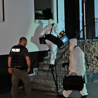 Polizei am Tatort in Siegen