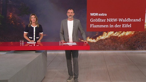 WDR extra am 14.08.2026: Großbrand im Hürtgenwald | Teaserbild
