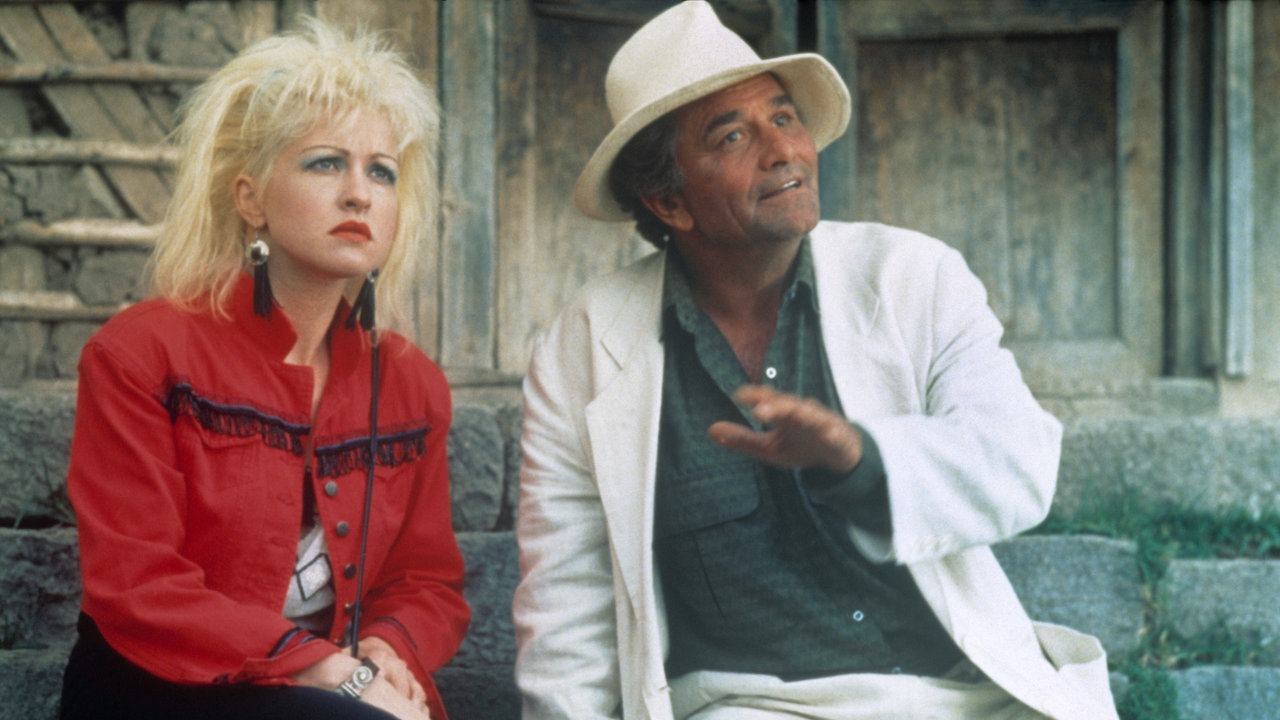 Peter Falk und Cyndi Lauper