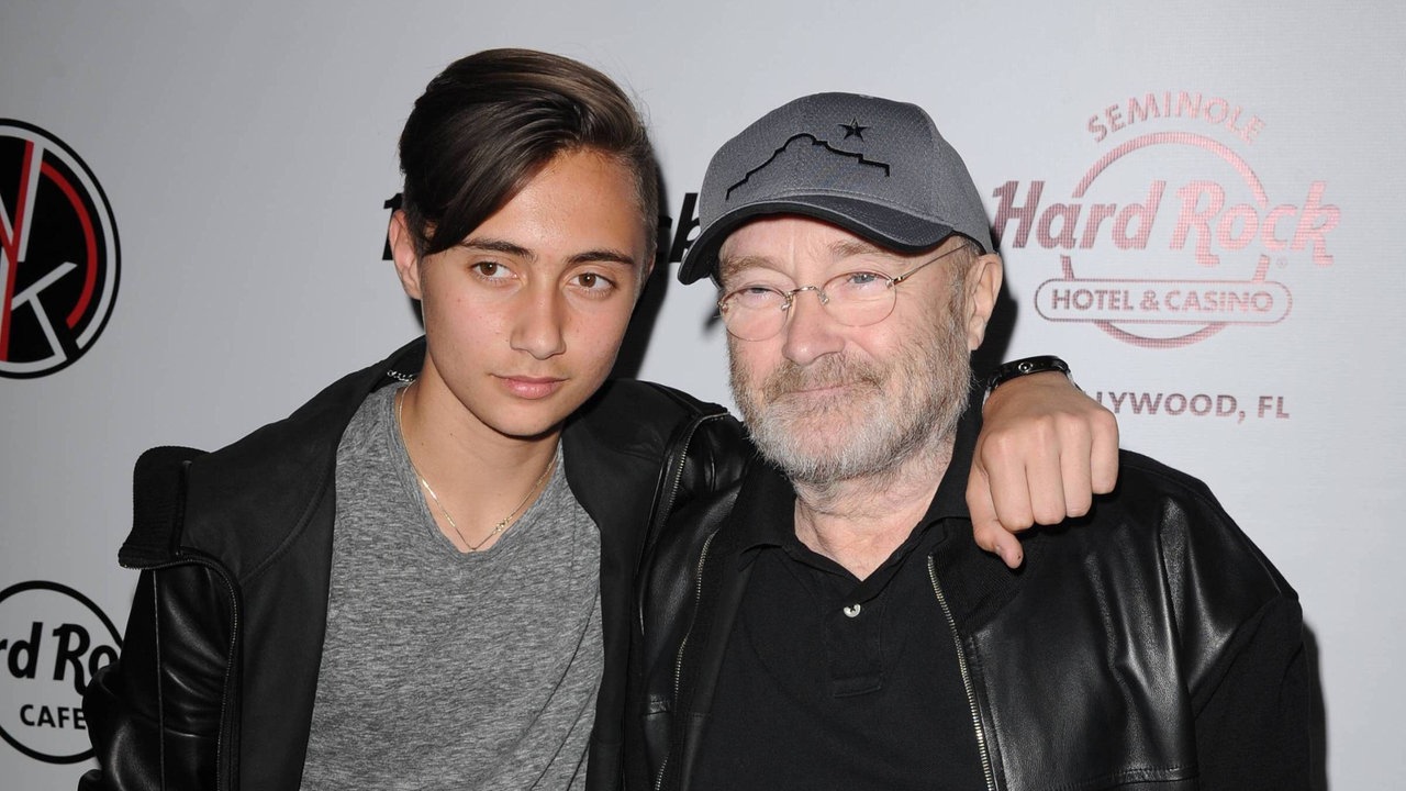 Phil Collins und Sohn Nicholas