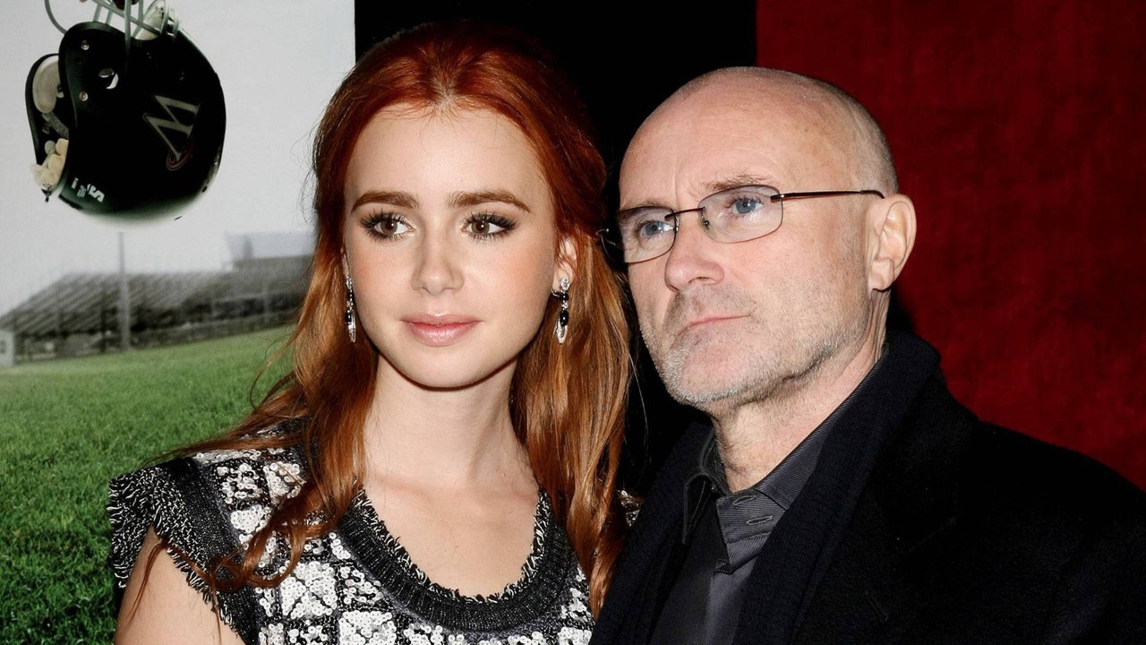 Phil Collins mit Tochter Lily