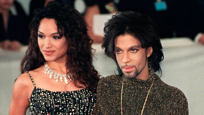 Prince und Mayte Garcia