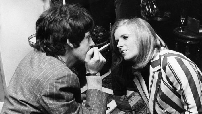 Linda Eastman und Paul McCartney 1967