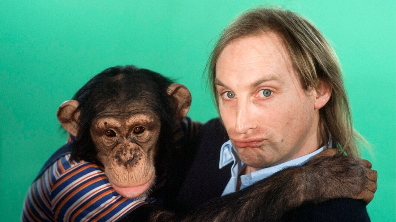 Ronny's Popshow: Otto Waalkes mit Schimpanse Ronny im Jahr 2000
