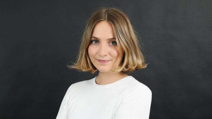 Jahresvolontärin Veronique Gantenberg