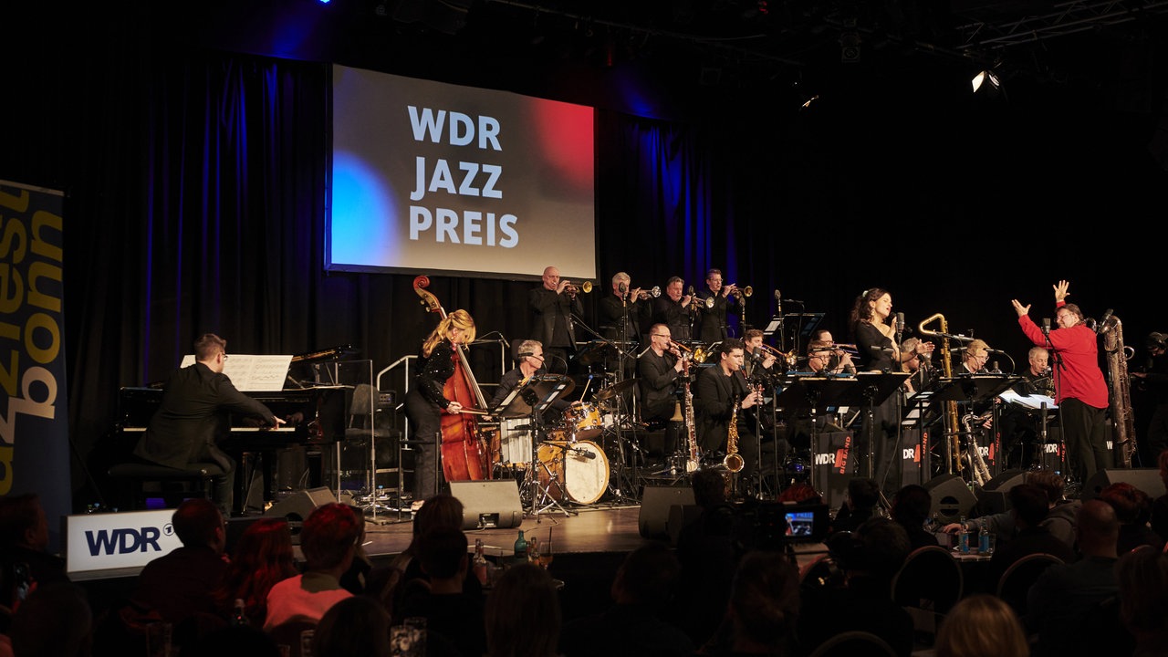 Die WDR Big Band bei der Verleihung des WDR Jazzpreis 2024.