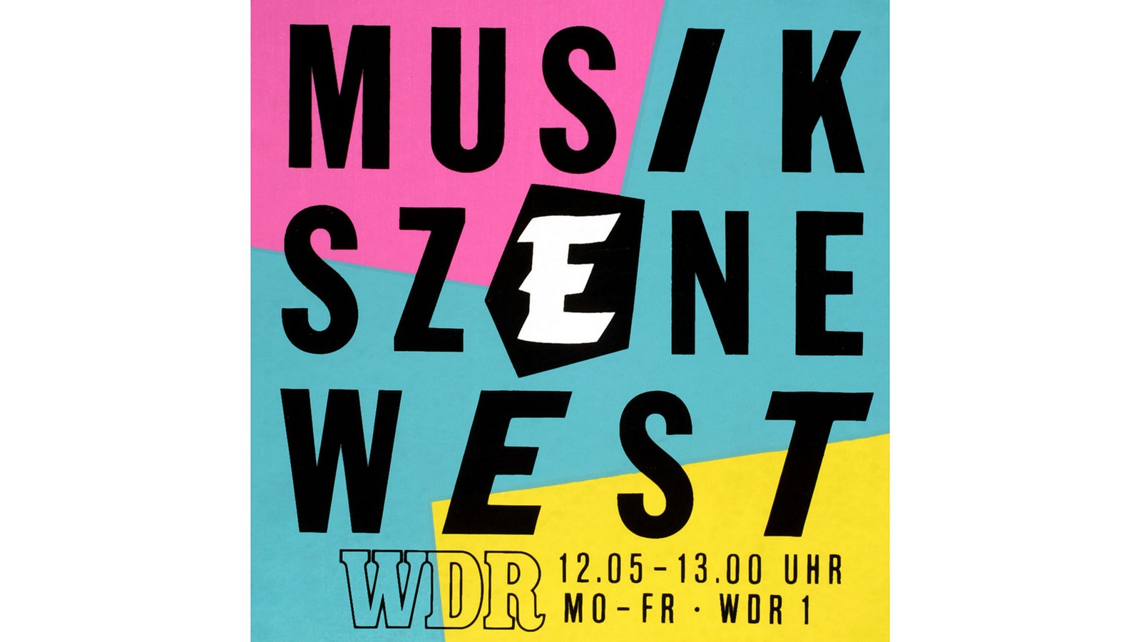 Musikszene West Plakat