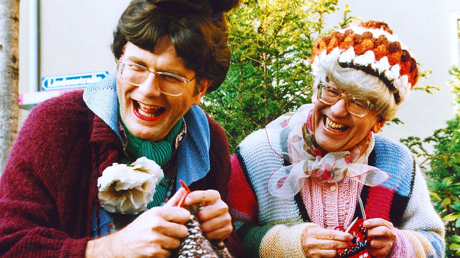 Schmidteinander 1994: Harald Schmidt und Herbert Feuerstein.