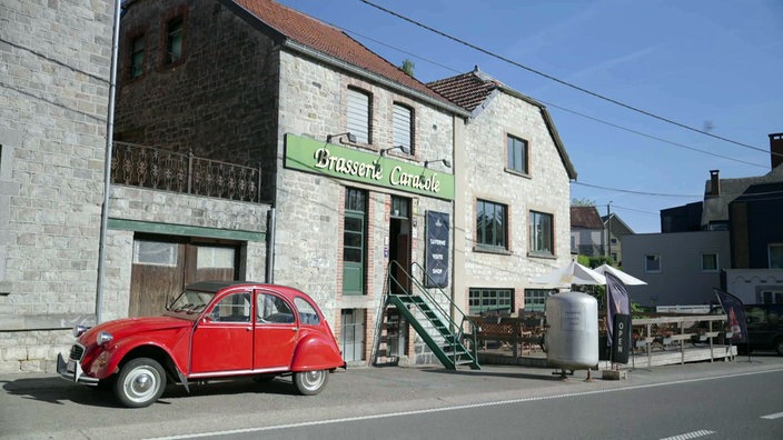 Außenansicht der Brasserie Caracole