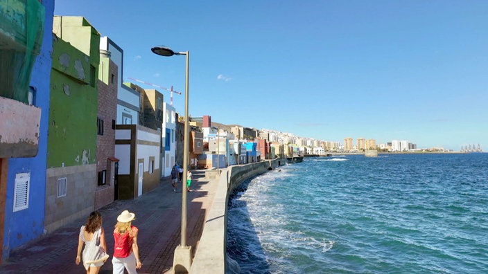 Bunte Hausfassaden in San Cristóbal