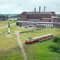 Das Außengelände des historisch-technischen Museums Peenemünde