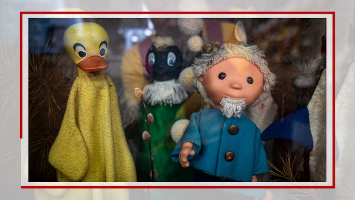 Historische DDR-Puppen im Museum