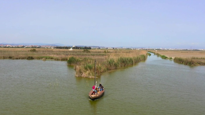 Tour mit historischem Segelboot im Naturpark Albufera 