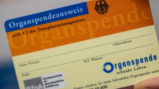 Organspendeausweis