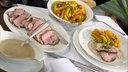Familienrezepte aus NRW - Rindfleisch, in saurer Milch geschmort, mit glasierten Möhren 