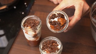 Pumpernickel-Dessert