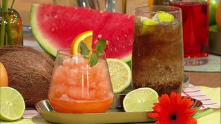 Süße Sommerdrinks