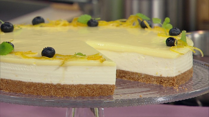 Zitronen-Cheesecake