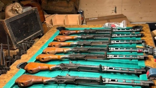 Waffen ohne Ende in Remscheider Versteck