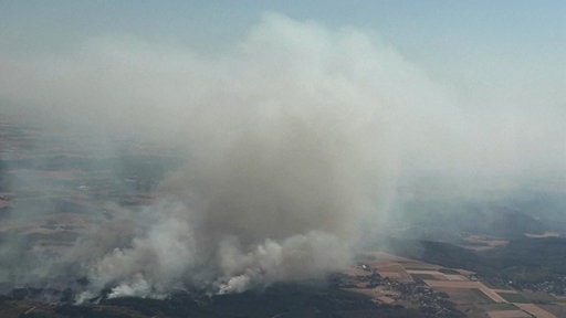 Waldbrand im Hürtgenwald
