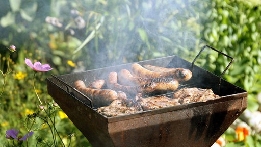 Grillen im Sommer