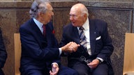 Berthold Beitz und Jurek Rotenberg