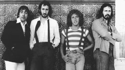 Keith Moon, Pete Townshend, Roger Daltrey und John Entwistle 1978