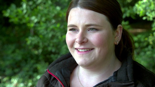 Julia Scheller, Auszubildende zur Revierjägerin