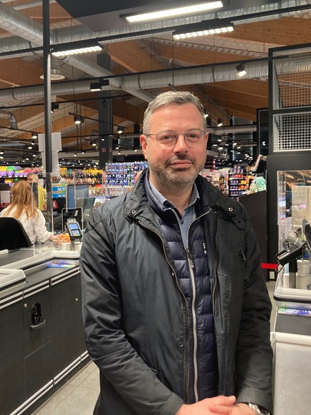 Alexander Schäfer, Mitglied der Geschäftsführung bei Edeka Hundrieser in Essen
